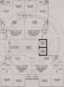Project Image of 1278 Sq.ft 2 BHK Apartment / Flat for sale in Tragad for Rs. 5151000