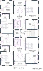 RedBrick Jais Residence Cluster Plan 1