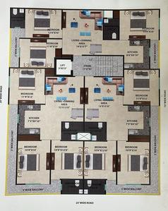 Project Image of 540.0 - 1500.0 Sq.ft 2 BHK Apartment for buy in Mittal Luxury Homes