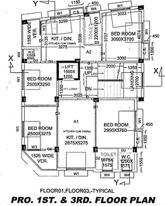 Project Image of 349.83 - 516.56 Sq.ft 1 BHK Apartment for buy in BD Ganguly Appartment