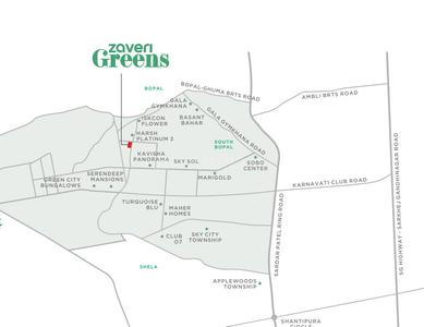 Project Image of 1244.0 - 1529.0 Sq.ft 2 BHK Apartment for buy in Zaveri Greens