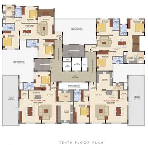 Project Image of 1635.0 - 3075.0 Sq.ft 3 BHK Apartment for buy in Lancor The Summit