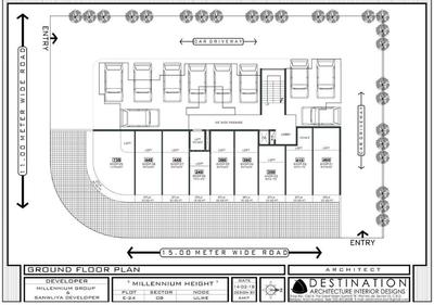 Millenium Height Millenium Height Cluster Plan for ground Floor 1