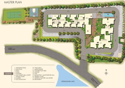 Project Image of 1045.0 - 2270.0 Sq.ft 2 BHK Apartment for buy in Unicon North Brooks 46