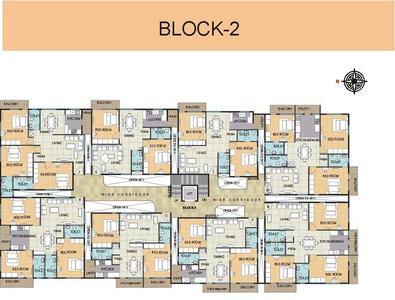 Project Image of 1250.0 - 1650.0 Sq.ft 2 BHK Apartment for buy in Navami Symphony