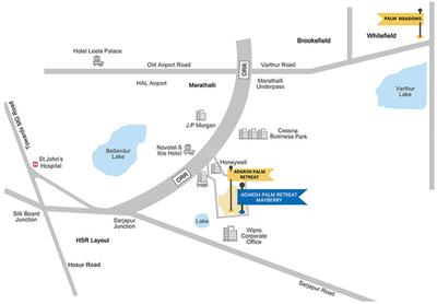 Project Image of 805.0 - 1860.0 Sq.ft 2 BHK Apartment for buy in Adarsh Palm Retreat Mayberry Phase 1