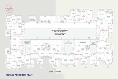 Project Image of 1243.55 - 1712.43 Sq.ft 3 BHK Apartment for buy in Orchid Avadh Avenue