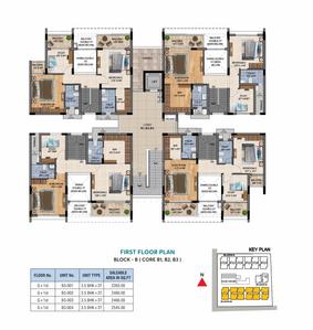 Project Image of 2391 Sq.ft 3 BHK Apartment / Flat for sale in Hennur for Rs. 29000000