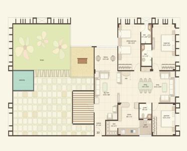 Project Image of 1485.0 - 2205.0 Sq.ft 2 BHK Apartment for buy in Mangalam Nirvana 2