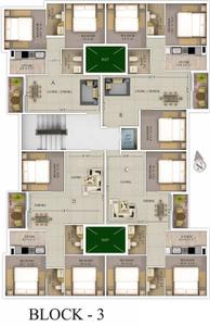 Project Image of 1100 Sq.ft 3 BHK Apartment / Flat for sale in Narendrapur for Rs. 5000000
