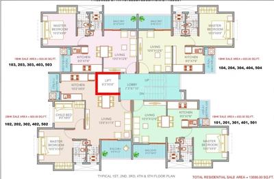 Project Image of 468.98 - 607.62 Sq.ft 1 BHK Apartment for buy in Prashiv Residency