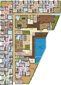 Project Image of 1047.0 - 1498.0 Sq.ft 2 BHK Apartment for buy in Ramky RWD Lemongraz