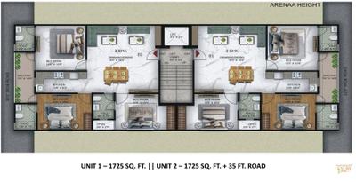 Project Image of 1550 Sq.ft 3 BHK Apartment / Flat for sale in Sector 104 for Rs. 9500000