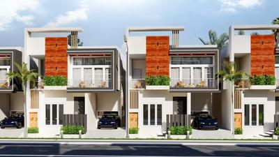 Quoins White Villas Elevation 1