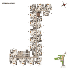 Project Image of 1673.0 - 1903.0 Sq.ft 3 BHK Apartment for buy in Casagrand Madelyn