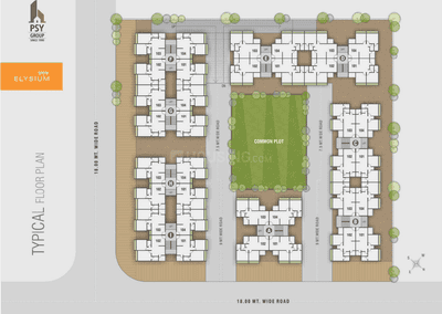 Project Image of 0.0 - 1161.0 Sq.ft 2 BHK Apartment for buy in PSY Pramukh Elysium