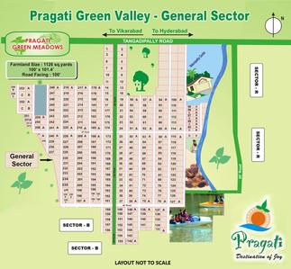 Residential Lands for Sale in Pragati Green Valley General Sector