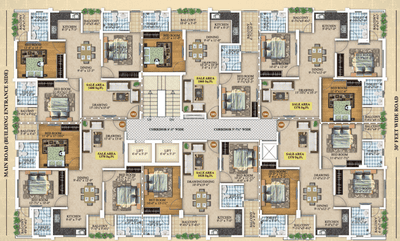 Project Image of 1020.0 - 1400.0 Sq.ft 2 BHK Apartment for buy in Gati Heights