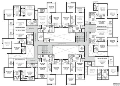 Project Image of 522.0 - 680.0 Sq.ft 2 BHK Apartment for buy in Sukhwani Gracia Phase 3 C Wing