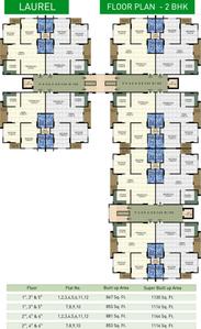 Project Image of 1116.0 - 1603.0 Sq.ft 2 BHK Apartment for buy in Blue Lotus Orange Woods