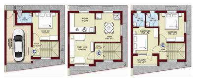 Project Image of 1219.0 - 1467.0 Sq.ft 3 BHK Villa for buy in MGP Happiness
