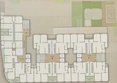 Project Image of 575.33 - 660.0 Sq.ft 2 BHK Apartment for buy in Jalaram Neelkanth Greens