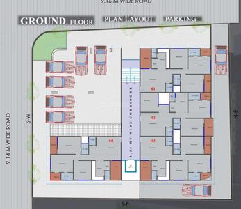 Project Image of 820.96 - 836.57 Sq.ft 3 BHK Apartment for buy in Sheth Vihar Eternity