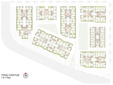 Project Image of 384.7 - 771.02 Sq.ft 1 BHK Apartment for buy in Savani Dream