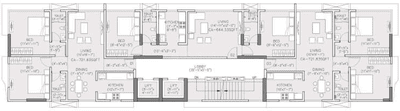 Project Image of 800 Sq.ft 2 BHK Apartment / Flat for sale in Andheri East for Rs. 24000000