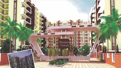 Project Image of 0.0 - 1001.0 Sq.ft 3 BHK Apartment for buy in SRD Western Towers