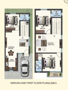 Project Image of 1514.0 - 1645.0 Sq.ft 3 BHK Villa for buy in The Breeze Villas