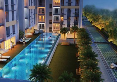 Project Image of 446.0 - 1140.0 Sq.ft 2 BHK Apartment for buy in Primarc Aura