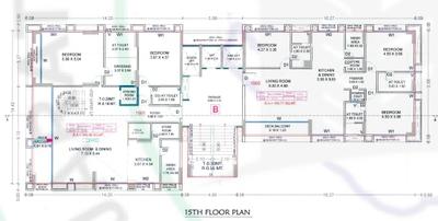 Project Image of 1517.28 - 3227.99 Sq.ft 3 BHK Apartment for buy in Martand Satva