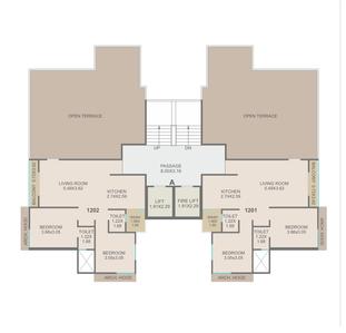 Project Image of 624.95 - 641.85 Sq.ft 2 BHK Apartment for buy in Shivalik Bliss