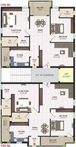 Project Image of 1185.11 - 1195.01 Sq.ft 2 BHK Apartment for buy in Bayswater Gayatri