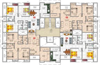 Project Image of 874 Sq.ft 2 BHK Apartment / Flat for sale in Shirwal for Rs. 2450000