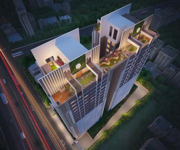 Project Image of 427.0 - 686.0 Sq.ft 1 BHK Apartment for buy in Unimont 24 Karat