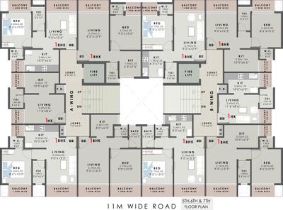 Project Image of 308.71 - 311.62 Sq.ft 1 RK Apartment for buy in Venkatesha Alankar