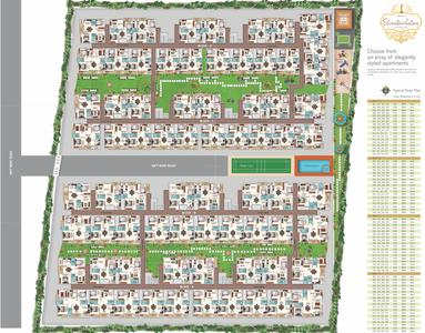 Project Image of 1030.0 - 1480.0 Sq.ft 2 BHK Apartment for buy in Saranya Shantiniketan