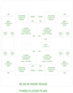 Project Image of 0.0 - 530.0 Sq.ft 1 BHK Apartment for buy in Advance Icon