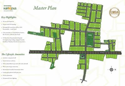 Project Image of 999.97 - 4199.97 Sq.ft Residential Plot Plot for buy in OM Shakthy Kanopus A