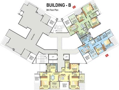 Project Image of 394.0 - 1212.0 Sq.ft 1 BHK Apartment for buy in Mont Vert Belbrook