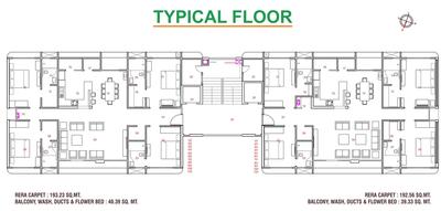 Project Image of 2072.7 - 3593.64 Sq.ft 4 BHK Apartment for buy in Milestone Opulence Green