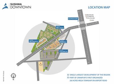 Project Image of 2300.0 - 3400.0 Sq.ft 3 BHK Apartment for buy in Sushma Belleza