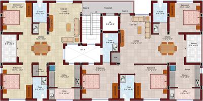 Project Image of 1106.0 - 1397.0 Sq.ft 2 BHK Apartment for buy in Ramani Shirgraham