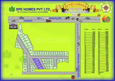 Project Image of 800.0 - 2400.0 Sq.ft Residential Plot Plot for buy in SPE Vetri Garden