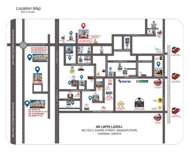 Project Image of 611.0 - 1101.0 Sq.ft 2 BHK Apartment for buy in AK Lapis Lazuli