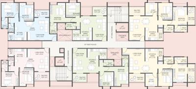 Project Image of 694.0 - 995.23 Sq.ft 2 BHK Apartment for buy in Yashada Florenza