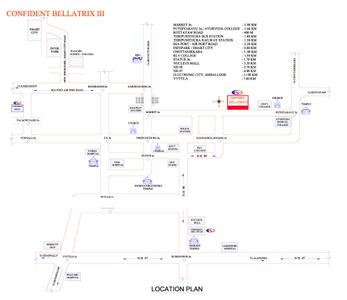 Project Image of 1250.0 - 1505.0 Sq.ft 2 BHK Apartment for buy in Confident Bellatrix Phase 3