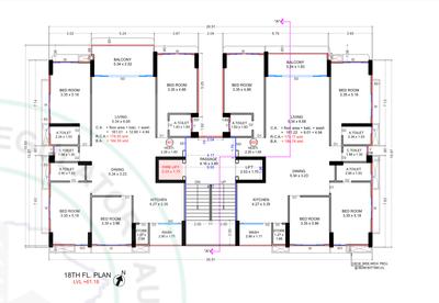 Project Image of 1136.56 - 1957.54 Sq.ft 3 BHK Apartment for buy in Meet Blue Stone One